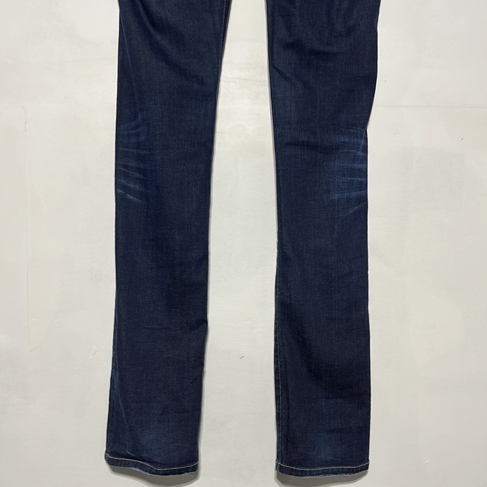 Citizens of Humanity Ava Low Rise Straight Leg Dark Wash Denim Jeans Size 27 - Picture 11 of 14